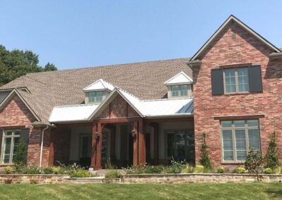 Country House With Asphalt Shingles Garland Roofing