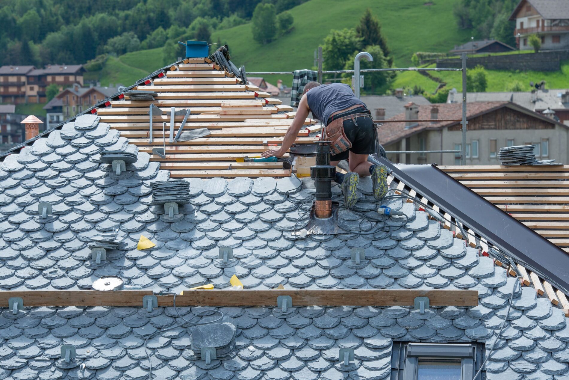 Slate Roofing Services in Garland TX Adds Value to Your Property 